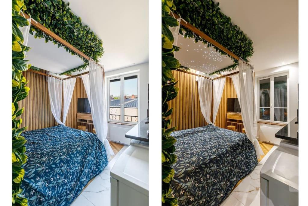 Proche Paris - Style Bali 350 M Gare Mantes Apartment Exterior foto